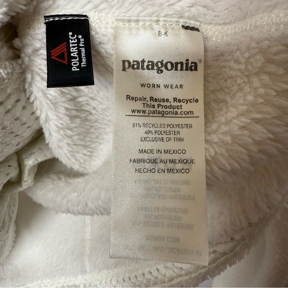 Patagonia Women's Re-Tool Snap-T Pullover in white XS - Picture 5 of 7